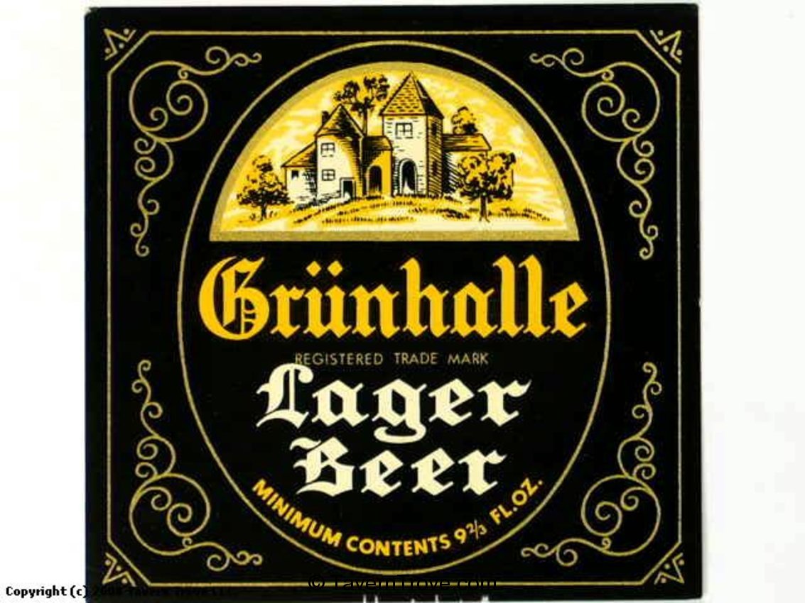 Grünhalle Lager Beer