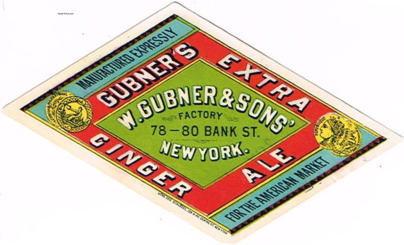 Gubner's Ginger Ale New York