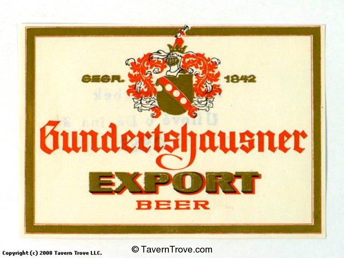Gundertshausner Export Beer