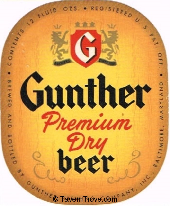 Gunther Premium Dry Beer