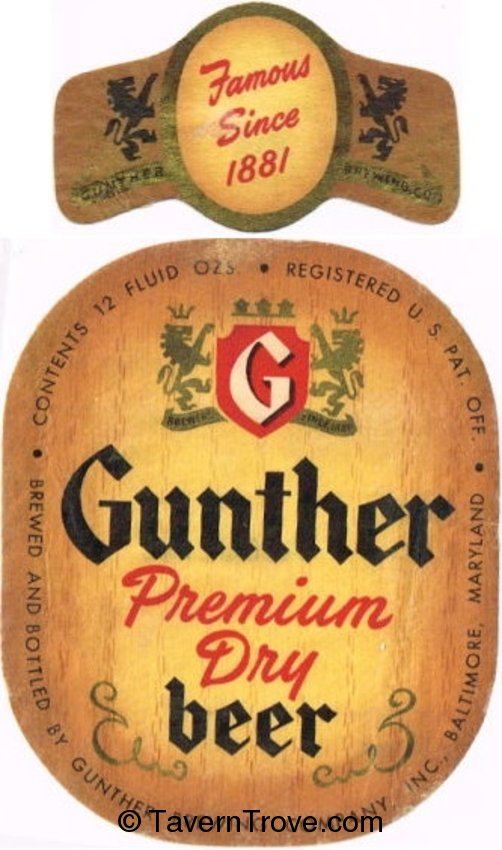 Gunther Premium Dry Beer