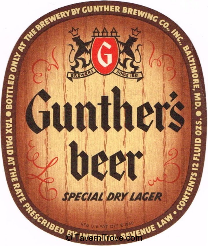 Gunther's Beer