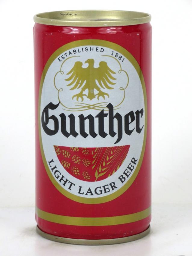 Gunther Light Lager Beer