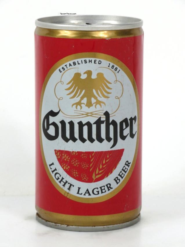 Gunther Light Lager Beer