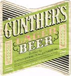 Gunther's Lager Beer
