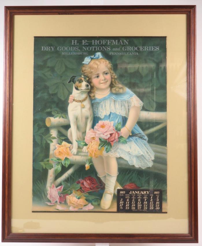 H. (Henry) E. Hoffman Dry Goods & Groceries Millersburg Pennsylvania