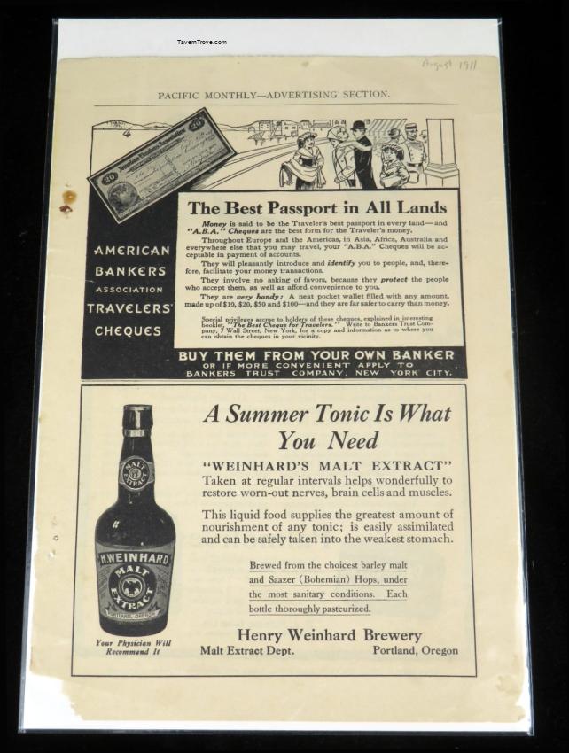 H. Weinhard's Malt Tonic