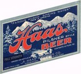 Haas Pilsner Style Beer