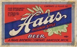 Haas Pilsner Style Beer