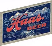 Haas Pilsner Style Beer