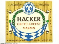 Hacker Oktoberfest Märzen