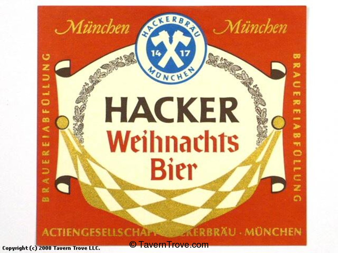 Hacker Weihnachts Bier