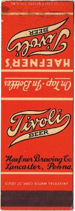 Haefner's Tivoli Beer Dupe
