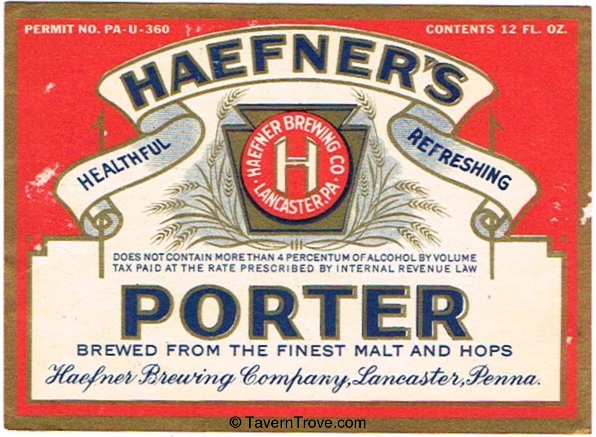 Haefner's Porter
