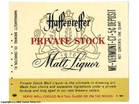 Haffenreffer Malt Liquor