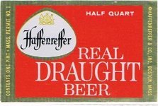 Haffenreffer Real Draught Beer