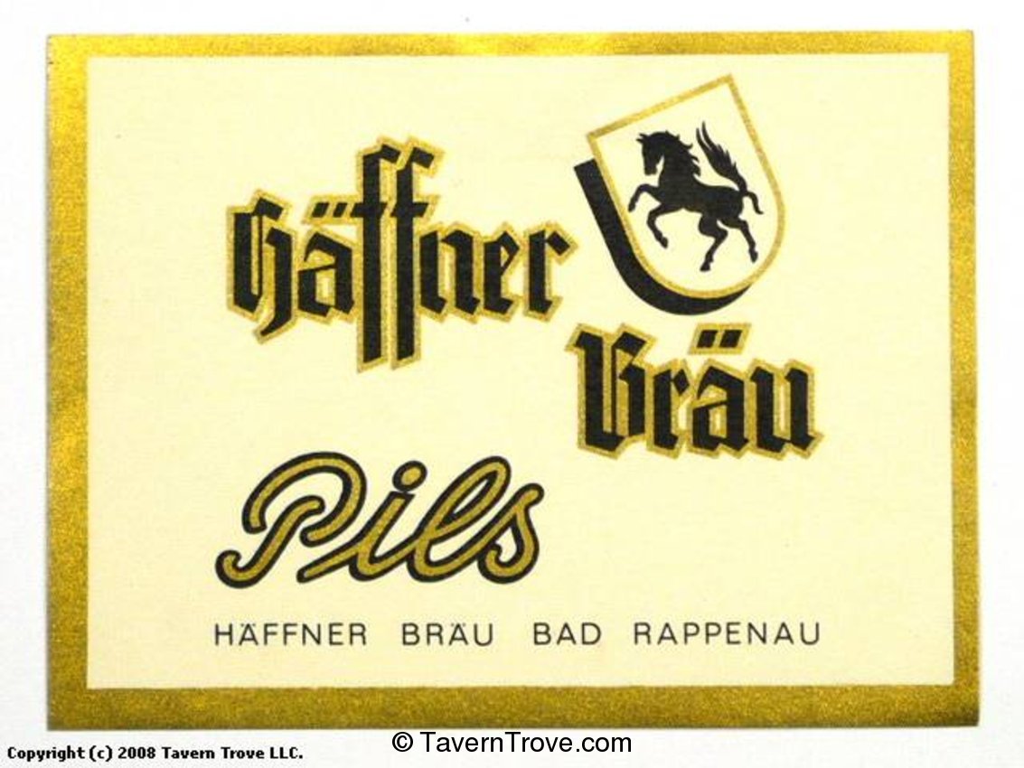 Häffner Bräu Pils