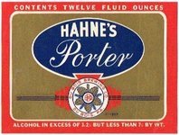Hahne's Porter
