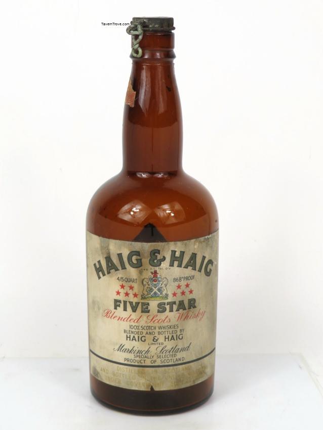 Haig & Haig Five Star Scots Whisky