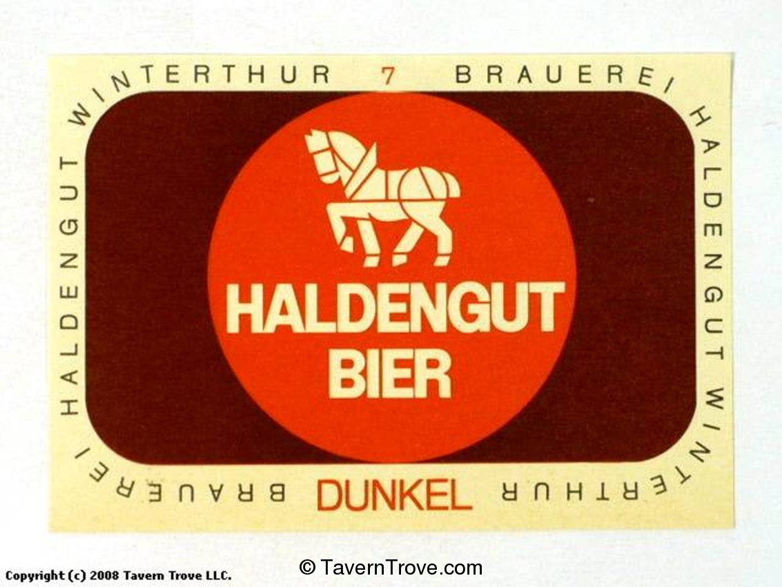 Haldengut Dunkel Bier