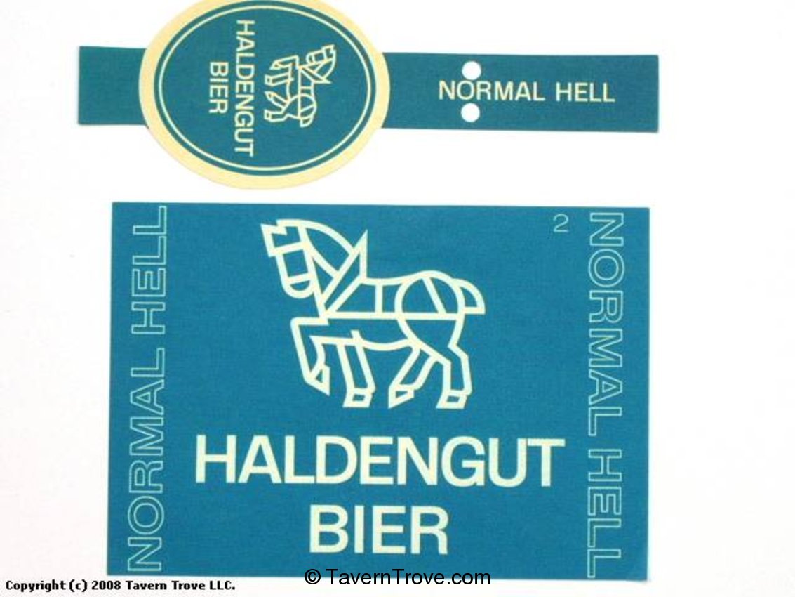 Haldengut Hell Bier