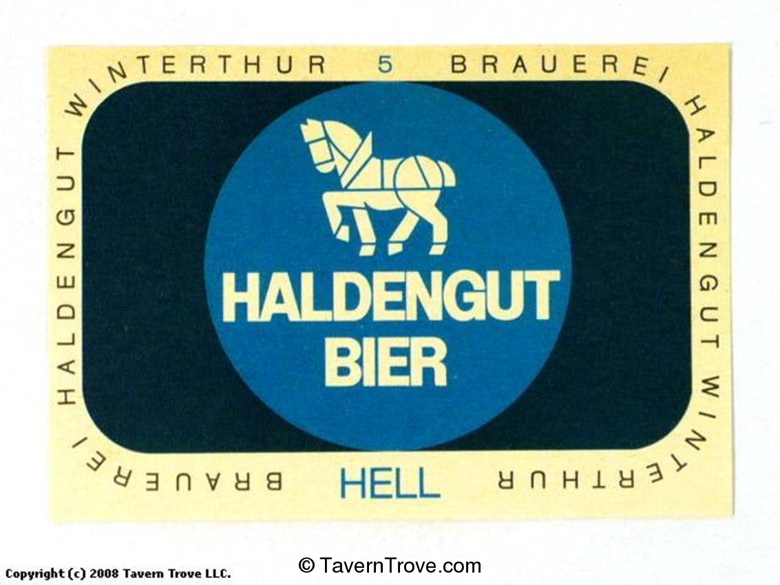 Haldengut Hell Bier