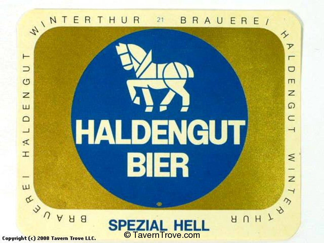 Haldengut Hell Spezial Bier