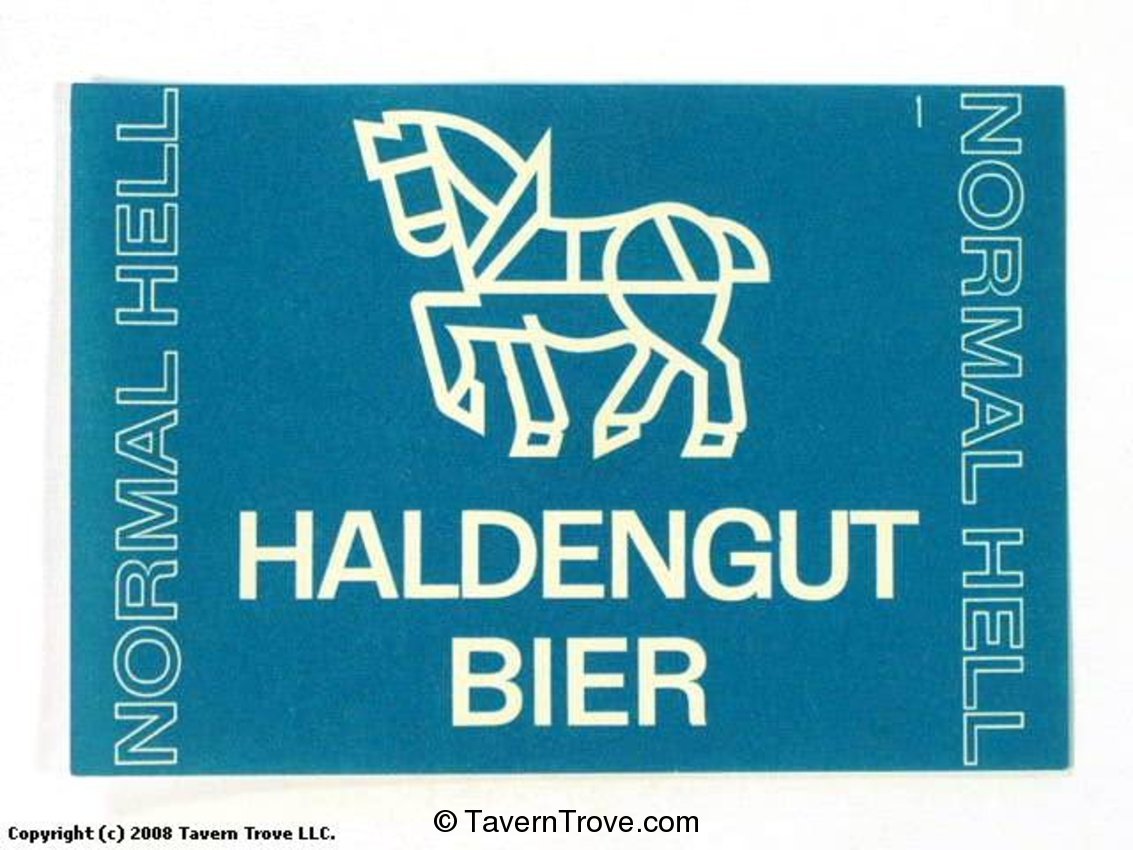 Haldengut Normal Hell Bier