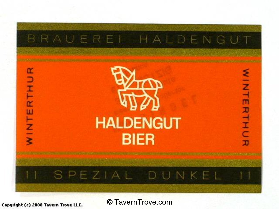 Haldengut Spezial Dunkel Bier