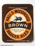 Hall & Woodhouse Brown Badger Ales