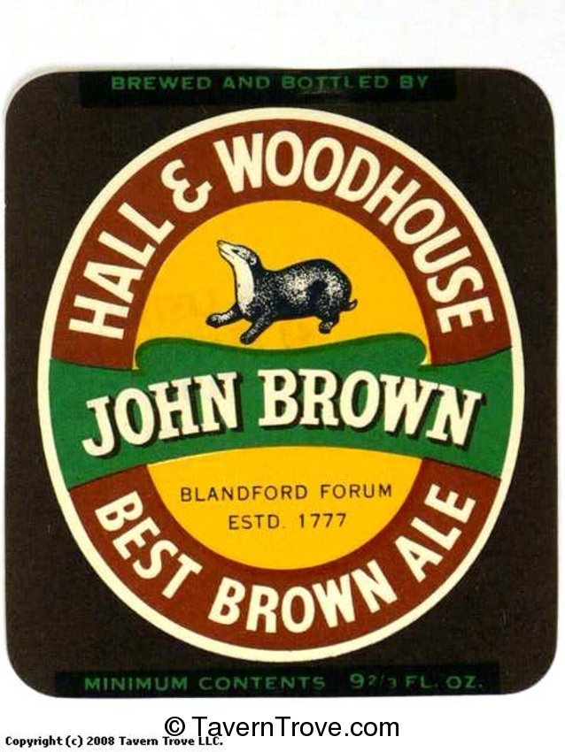 Hall & Woodhouse John Brown Brown Ale