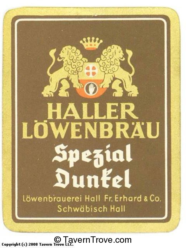 Haller Löwenbrau Spezial Dunkel