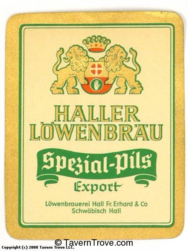 Haller Löwenbrau Spezial-Pils Export