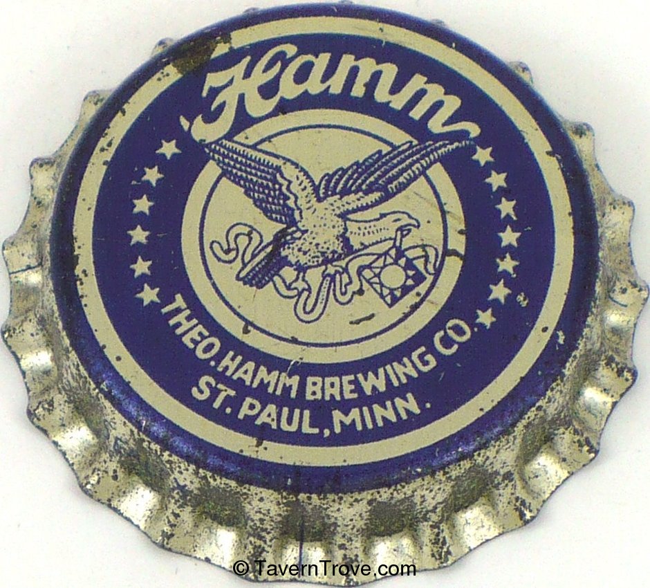 Hamm Brewery (metallic blue & silver)