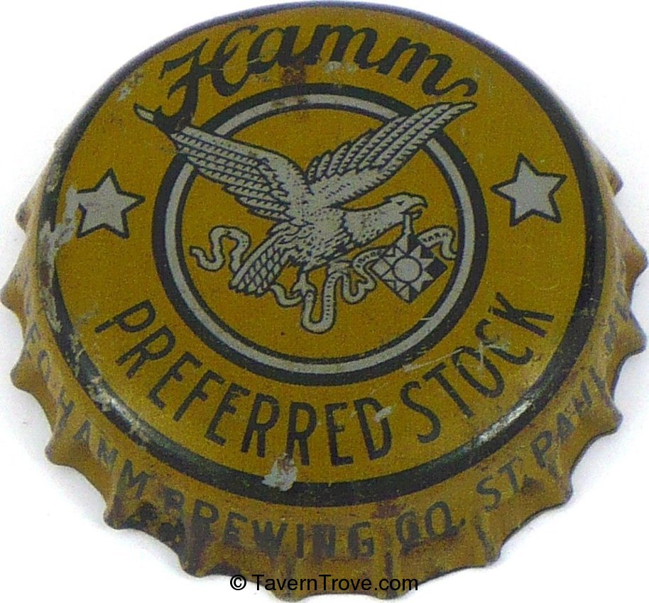 Hamm Preferred Stock Beer (brown)