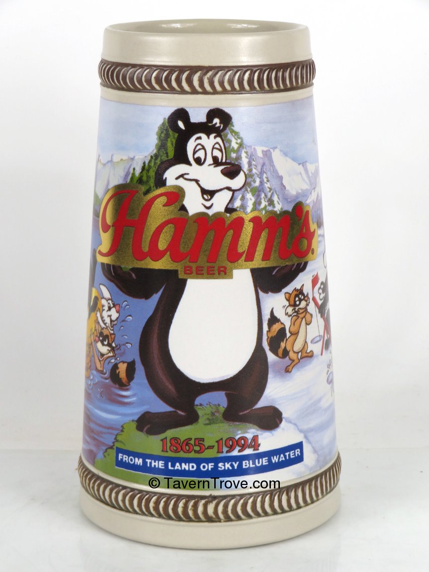 Item 95439 1994 Hamm's Beer "18651994" Mugs H94