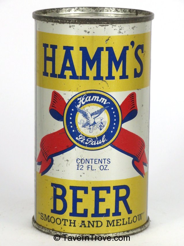 Hamm's Beer (full metallic victory can)