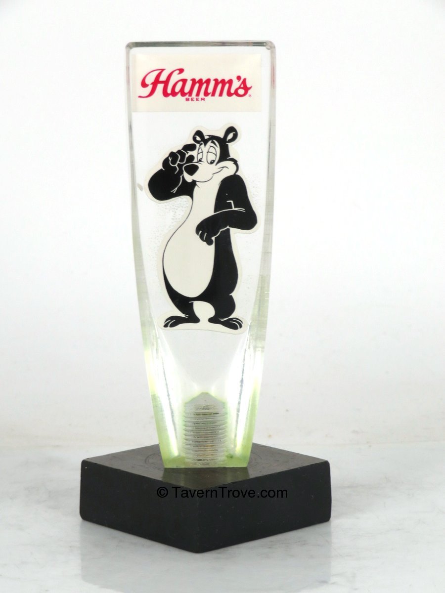 Item 32348 1972 Hamm's Beer Acrylic Tap Acrylic Tap Handle