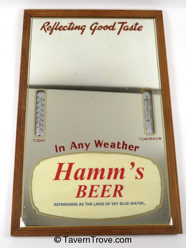 Hamm's Beer Fantasy Thermometer