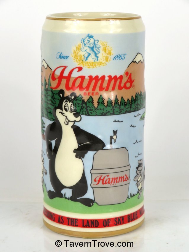 Hamm's Beer Holiday Stein