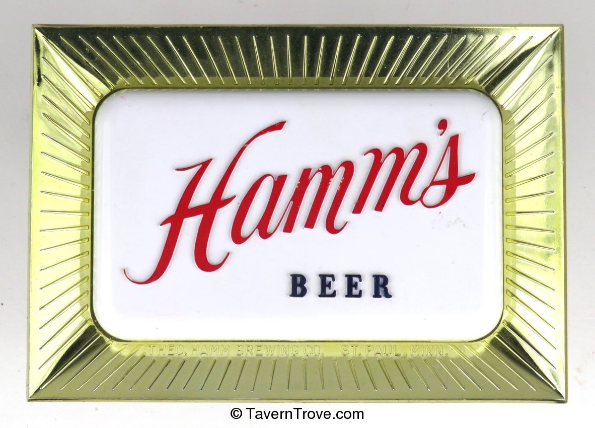 Hamm's Beer Logo Plaque
