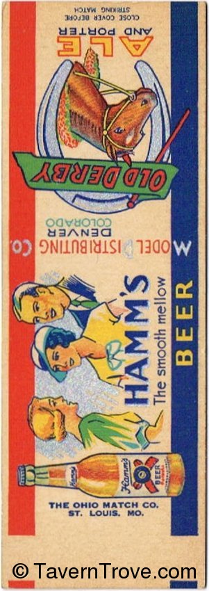 Hamm's Beer/Old Derby Ale (sample)