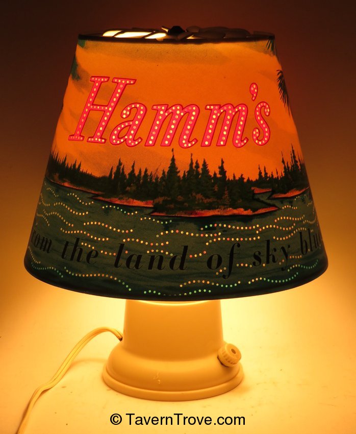 Hamm's Beer Rotating Heat Lamp