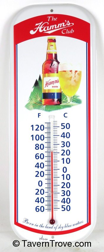 Hamm's Club Thermometer