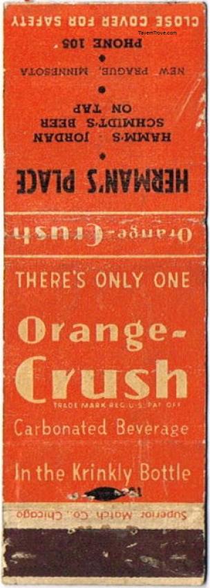 Hamm's Beer/Orange Crush