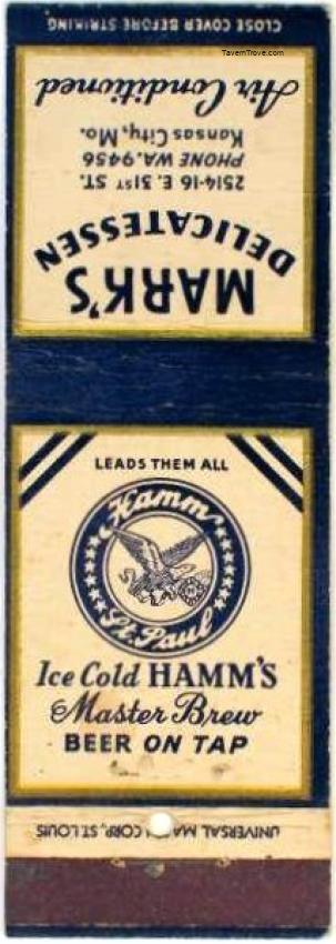 Hamm's Master Brew Beer