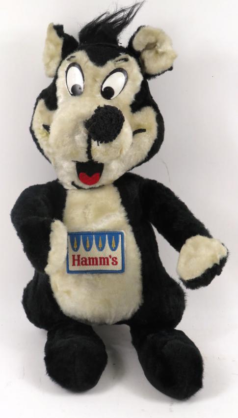 Hamm's Teddy Bear Plush Transistor Radio