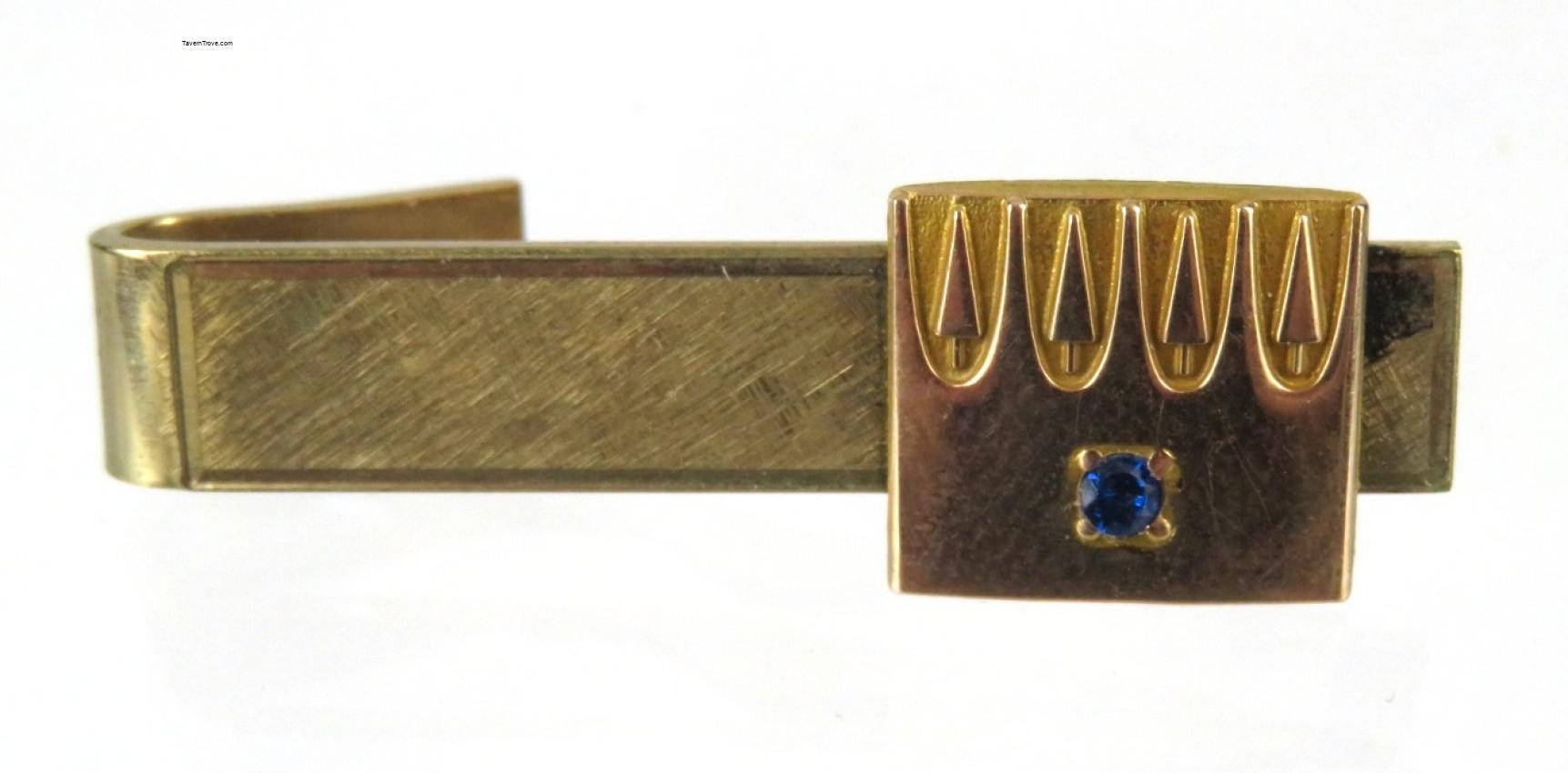 Hamm's Beer 12K Gold with Blue Stone