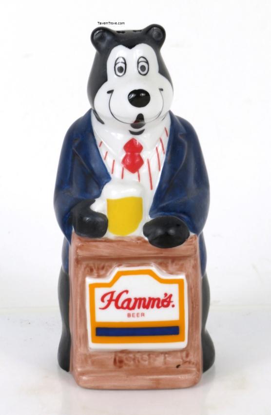 Hamm's Beer Bartender Bear V2 Salt Shaker