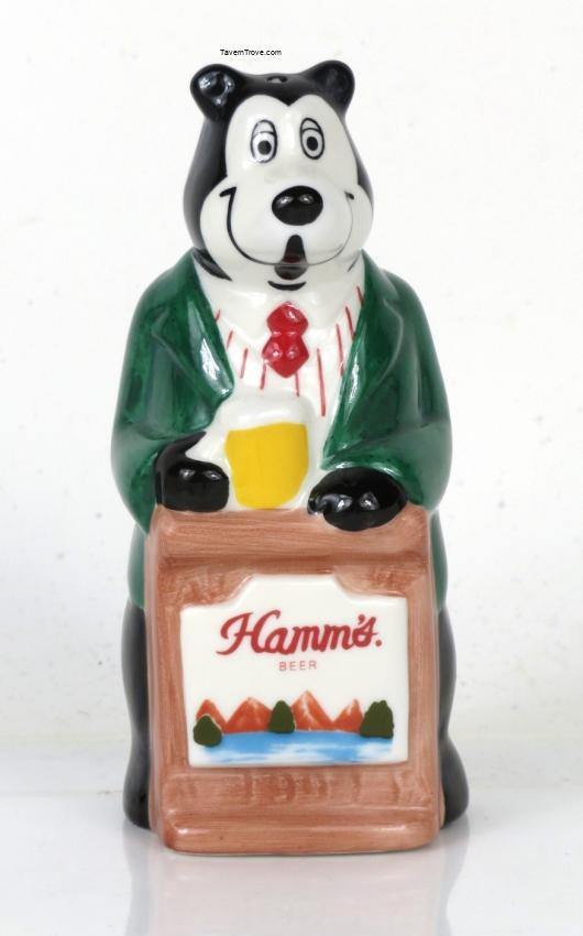 Hamm's Beer Bartender Bear V3 Salt Shaker